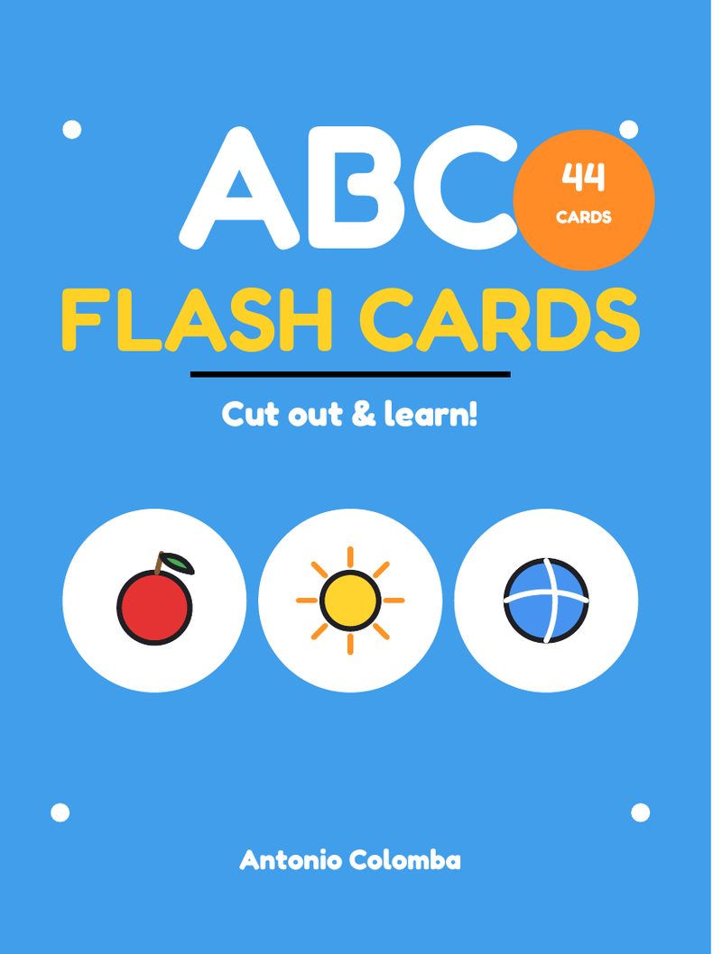 ABC Flash Cards for Toddlers — cover