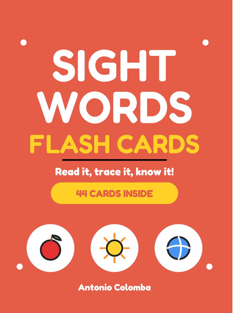 Sight Words Flash Cards for Early Readers — cover