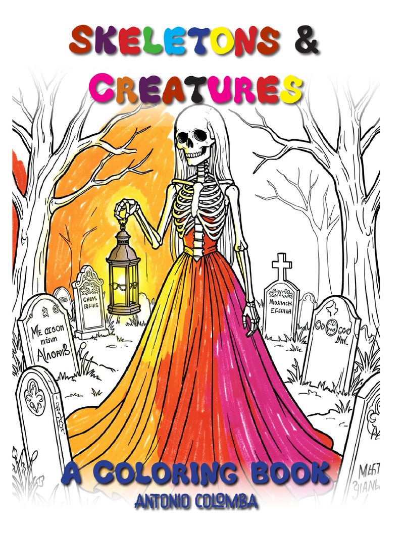 Skeletons & Creatures of the Night — cover